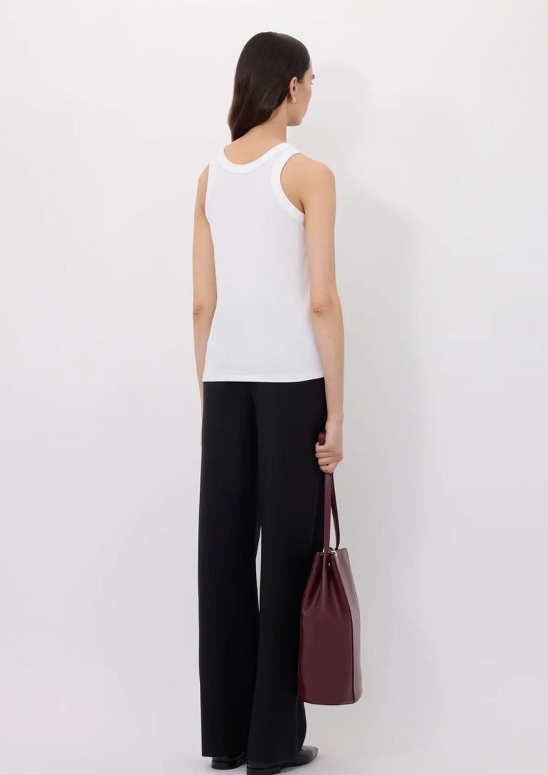 LouLou Studio tank Poso Tank, White Soho-Boutique