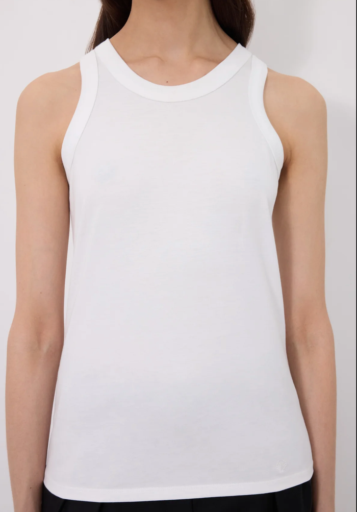 LouLou Studio tank Poso Tank, White Soho-Boutique