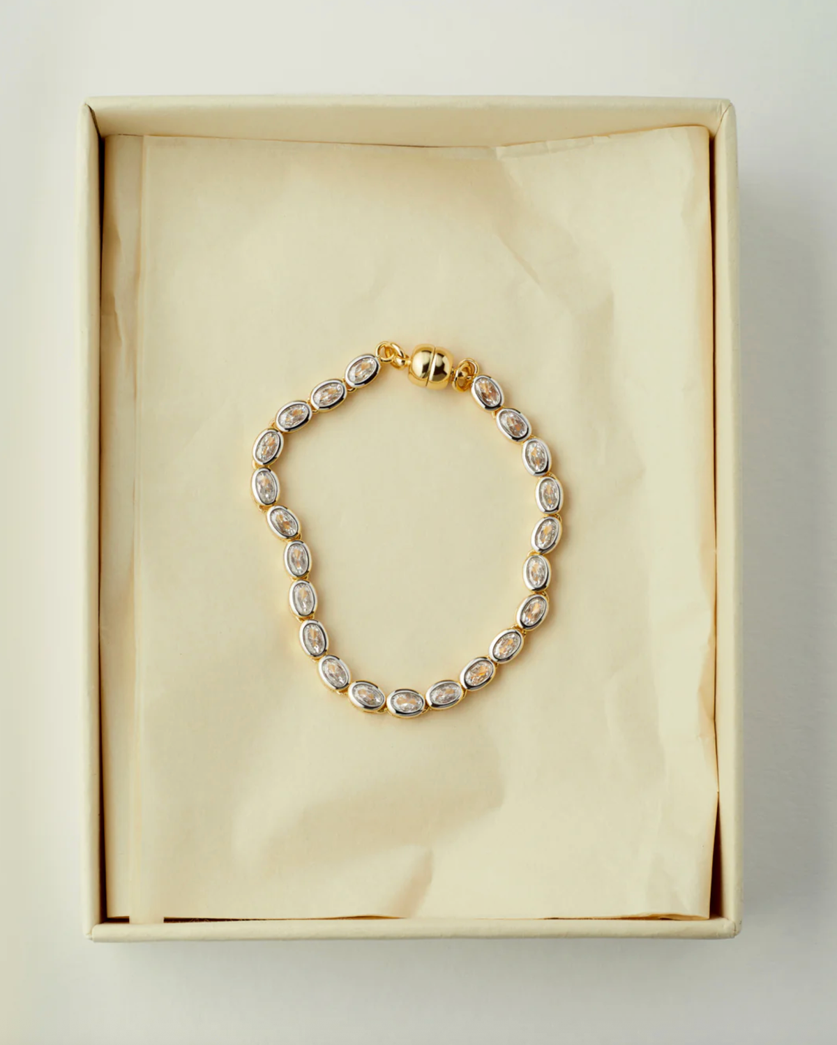 LUV AJ Bracelet The Palais Tennis Bracelet, Gold Soho-Boutique