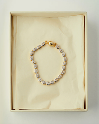 LUV AJ Bracelet The Palais Tennis Bracelet, Gold Soho-Boutique