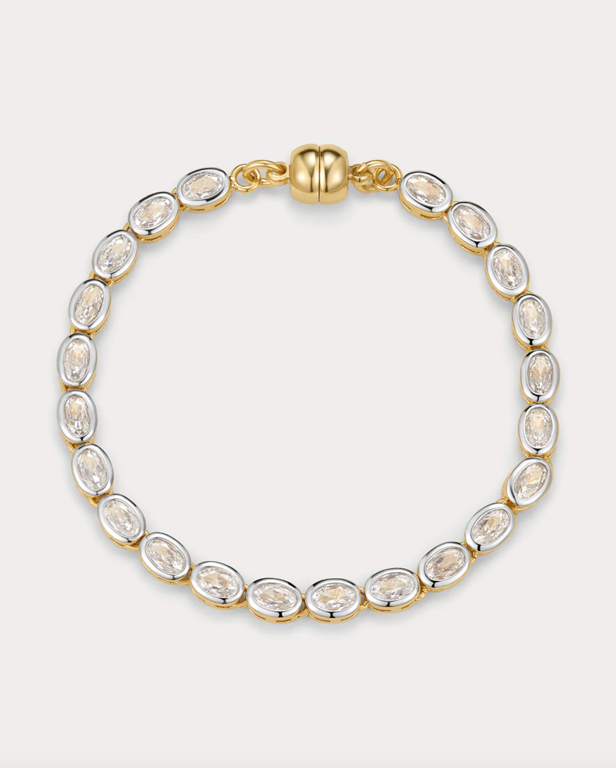 LUV AJ Bracelet The Palais Tennis Bracelet, Gold Soho-Boutique