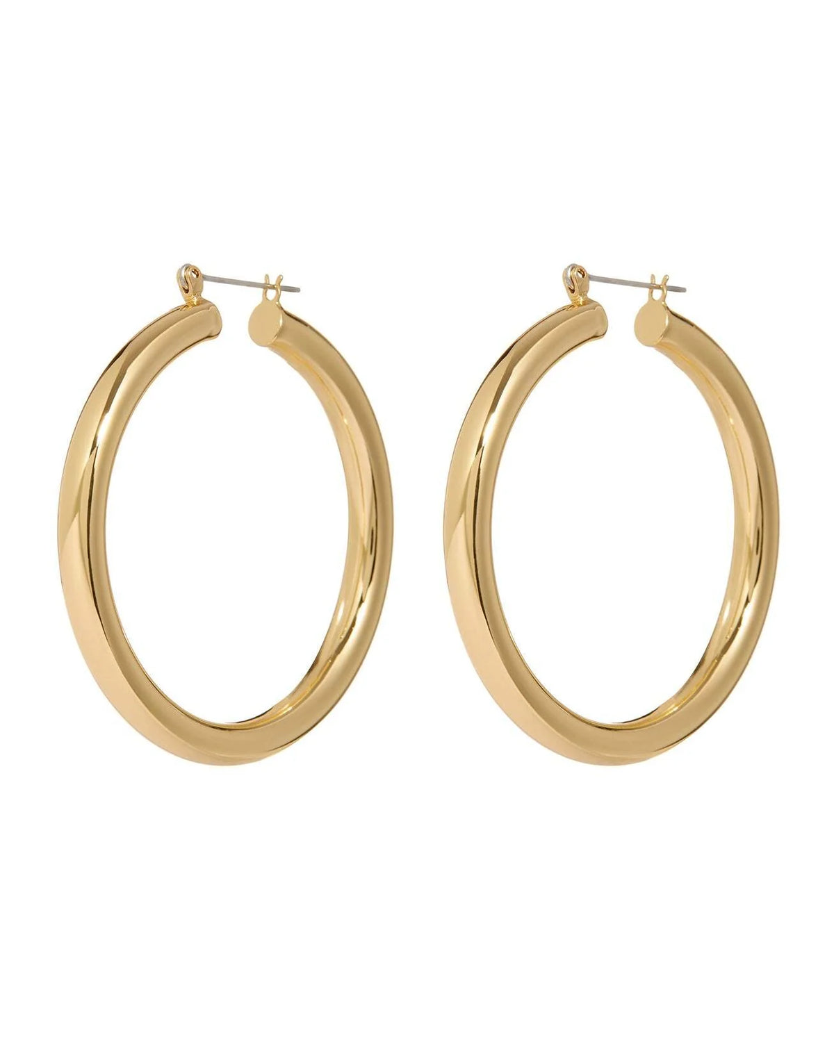 LUV AJ Earrings Amalfi Tube Hoops Soho-Boutique