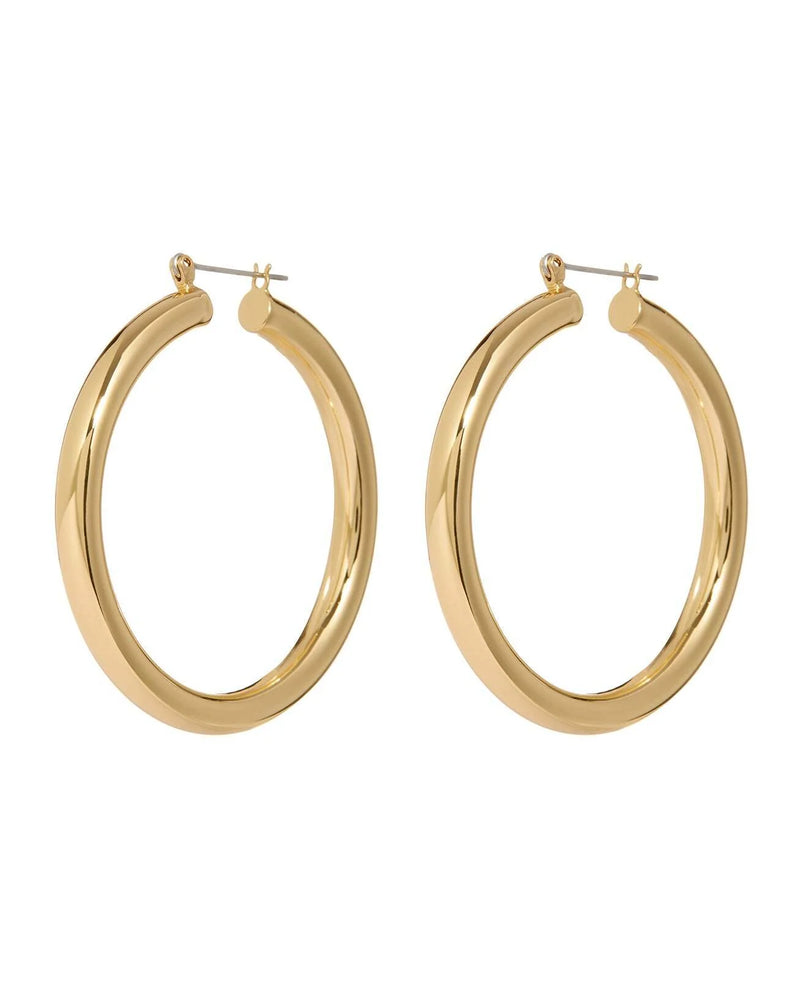 LUV AJ Earrings Amalfi Tube Hoops Soho-Boutique