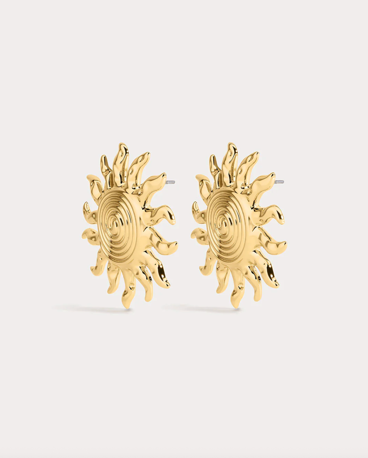 LUV AJ Earrings The Ibiza Sun Earrings, Gold Soho-Boutique