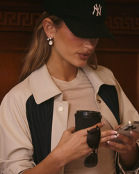 LUV AJ Earrings The Marais Hook Earring, Gold Soho-Boutique