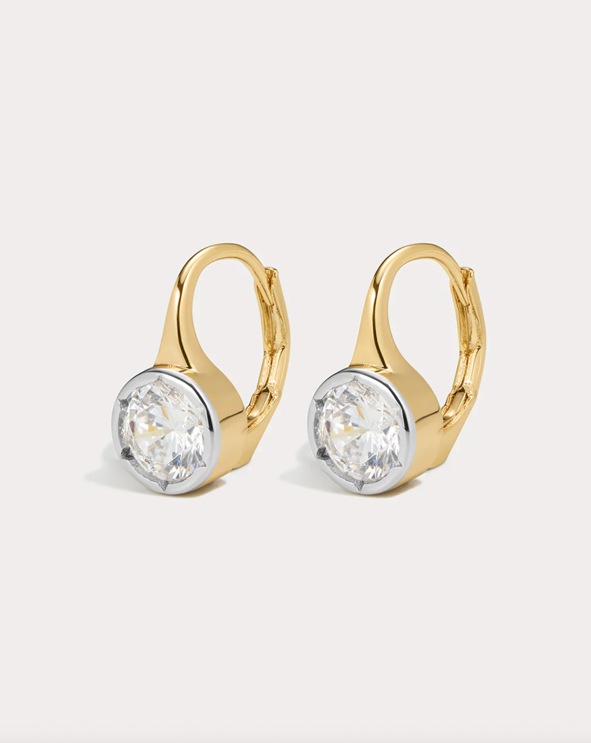 LUV AJ Earrings The Marais Hook Earring, Gold Soho-Boutique