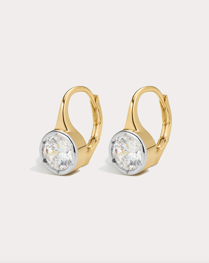 LUV AJ Earrings The Marais Hook Earring, Gold Soho-Boutique