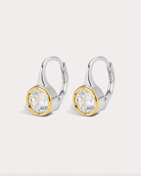 LUV AJ Earrings The Marais Hook Earring, Silver Soho-Boutique