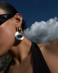 LUV AJ Earrings The Menorca Earrings, Two-Tone Soho-Boutique