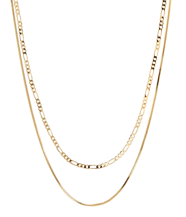 LUV AJ Necklace Cecilia Chain Necklace, Gold Soho-Boutique