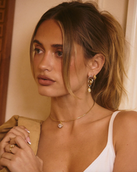 LUV AJ Necklace The Marais Pendant Wire Necklace, Gold Soho-Boutique