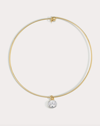 LUV AJ Necklace The Marais Pendant Wire Necklace, Gold Soho-Boutique
