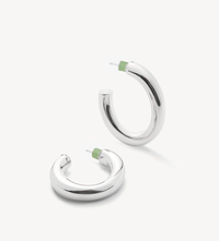 MACHETE Earrings 1.5" Perfect Oval Hoops Soho-Boutique