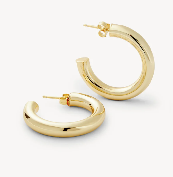 MACHETE Earrings #1 Perfect Hoops in Gold Soho-Boutique