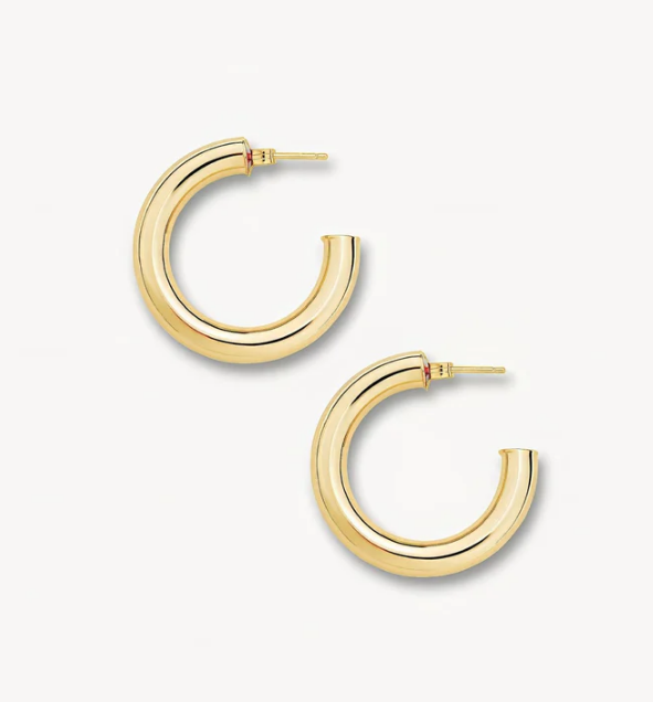 MACHETE Earrings #1 Perfect Hoops in Gold Soho-Boutique