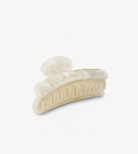 MACHETE Hair Accessory Grande Heirloom Claw, Opalite Shell Checker Soho-Boutique