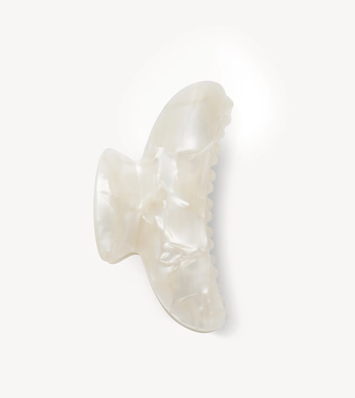 MACHETE Hair Accessory Grande Heirloom Claw, White Shell Soho-Boutique