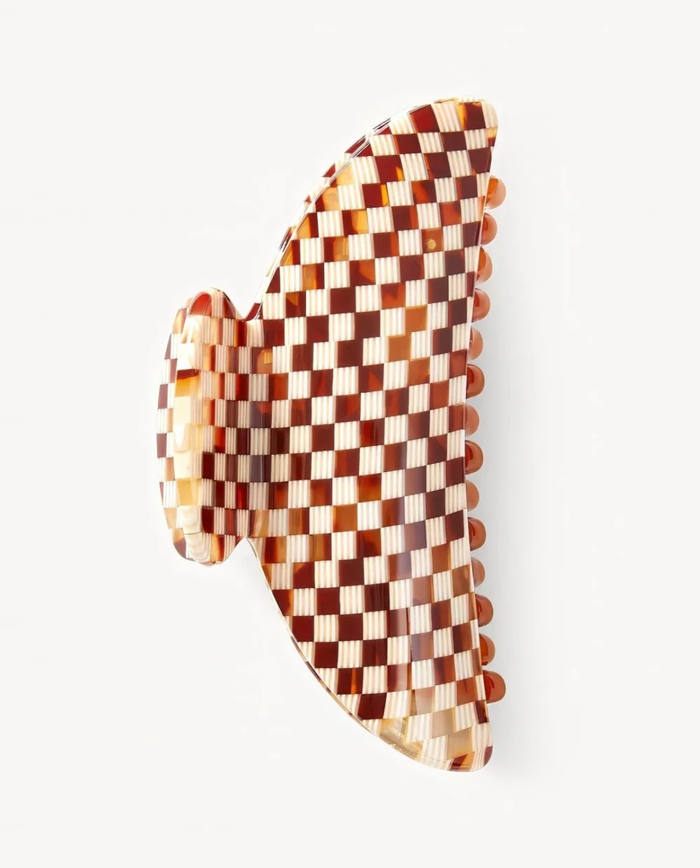 MACHETE Hair Accessory Midi Heirloom Claw, Tortoise Checker Soho-Boutique