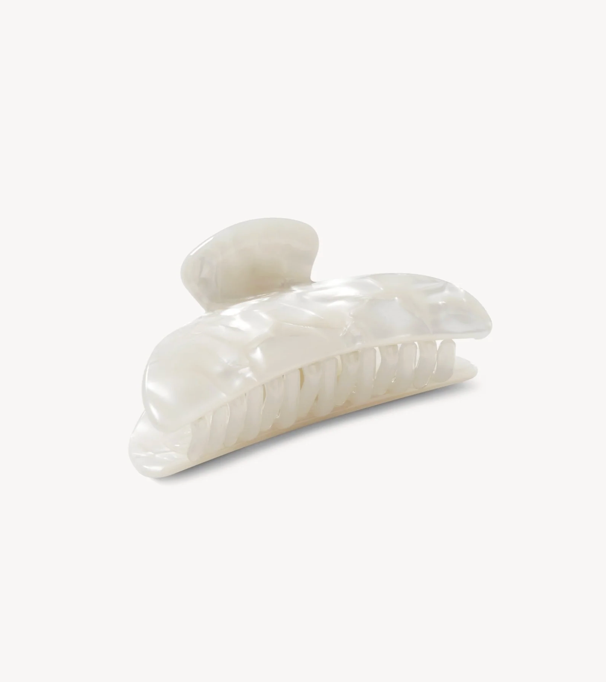 MACHETE Hair Accessory Midi Heirloom Claw, White Shell Soho-Boutique