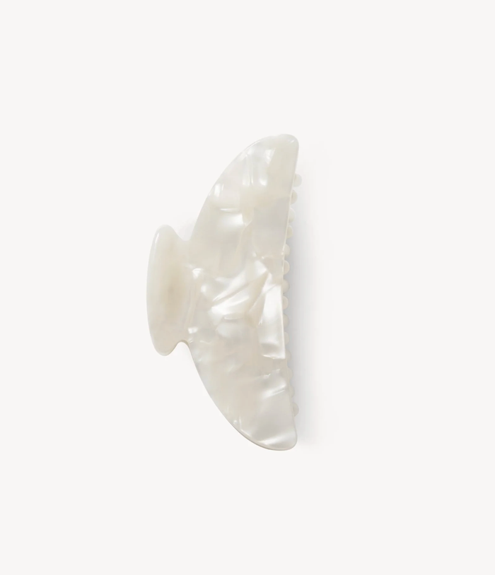 MACHETE Hair Accessory Midi Heirloom Claw, White Shell Soho-Boutique