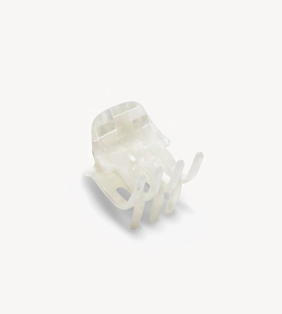 MACHETE Hair Accessory Mini Claw, Opalite Shell Checker Soho-Boutique