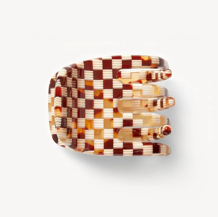 MACHETE Hair Accessory Mini Claw, Tortoise Checker Soho-Boutique