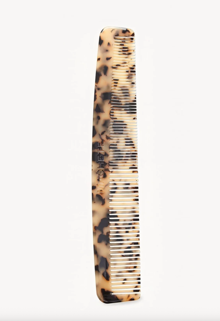 MACHETE Hair Accessory No. 1 Fine Tooth Comb, Blonde Tortoise Soho-Boutique