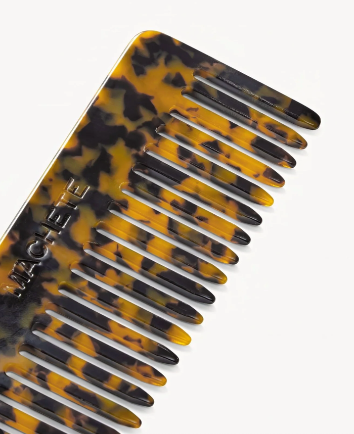 MACHETE Hair Accessory No. 2 Wide Tooth Comb, Classic Tortoise Soho-Boutique