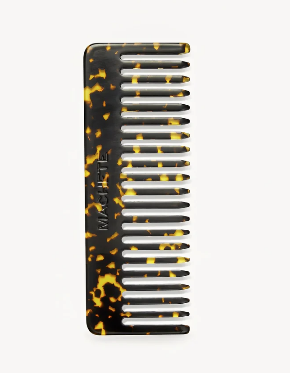 MACHETE Hair Accessory No. 2 Wide Tooth Comb, Dark Tortoise Soho-Boutique