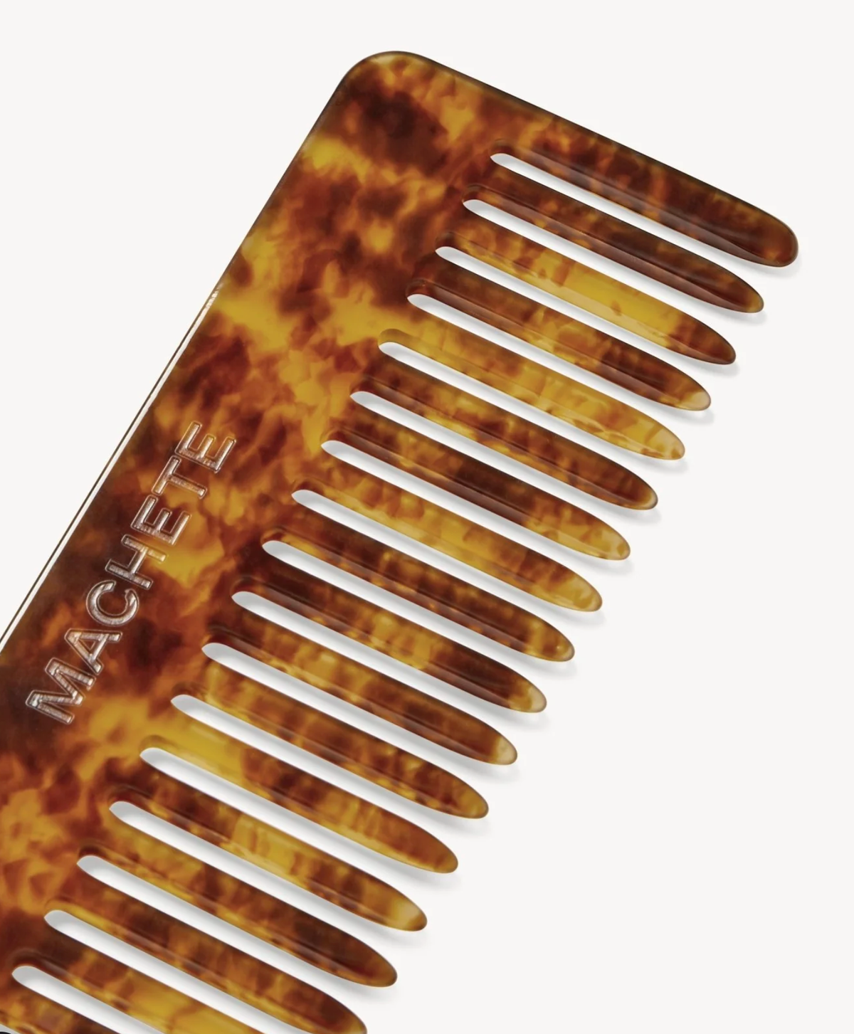 MACHETE Hair Accessory No. 2 Wide Tooth Comb, Modern Walnut Soho-Boutique