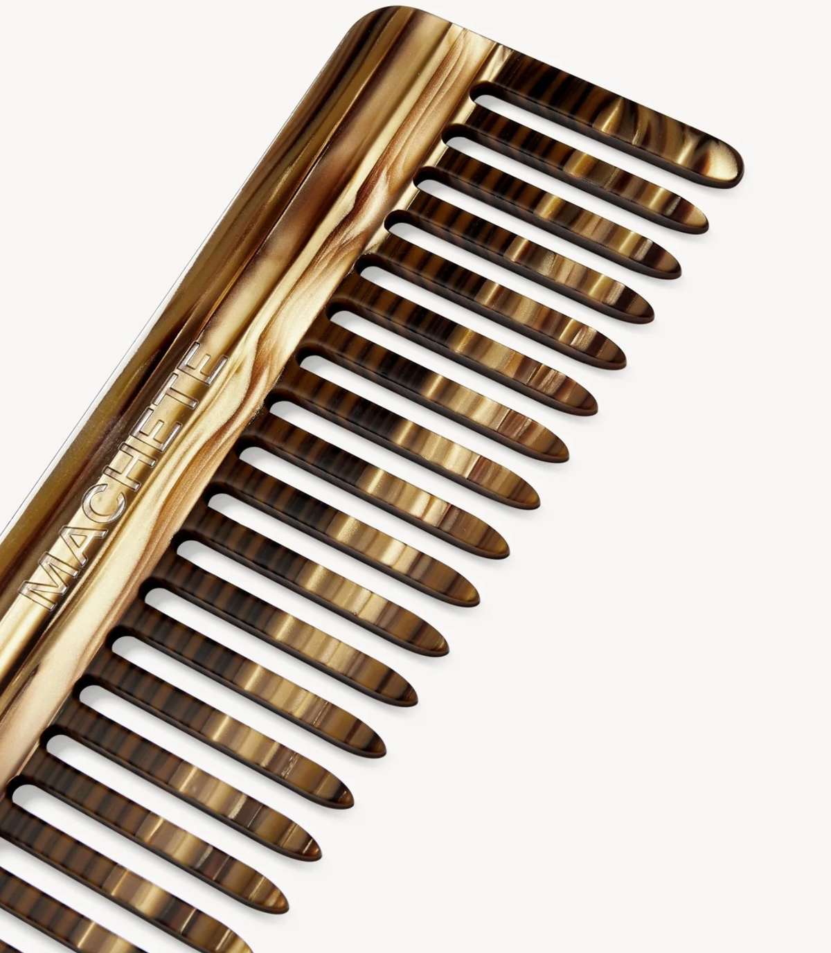 MACHETE Hair Accessory No. 2 Wide Tooth Comb, Tiger's Eye Soho-Boutique