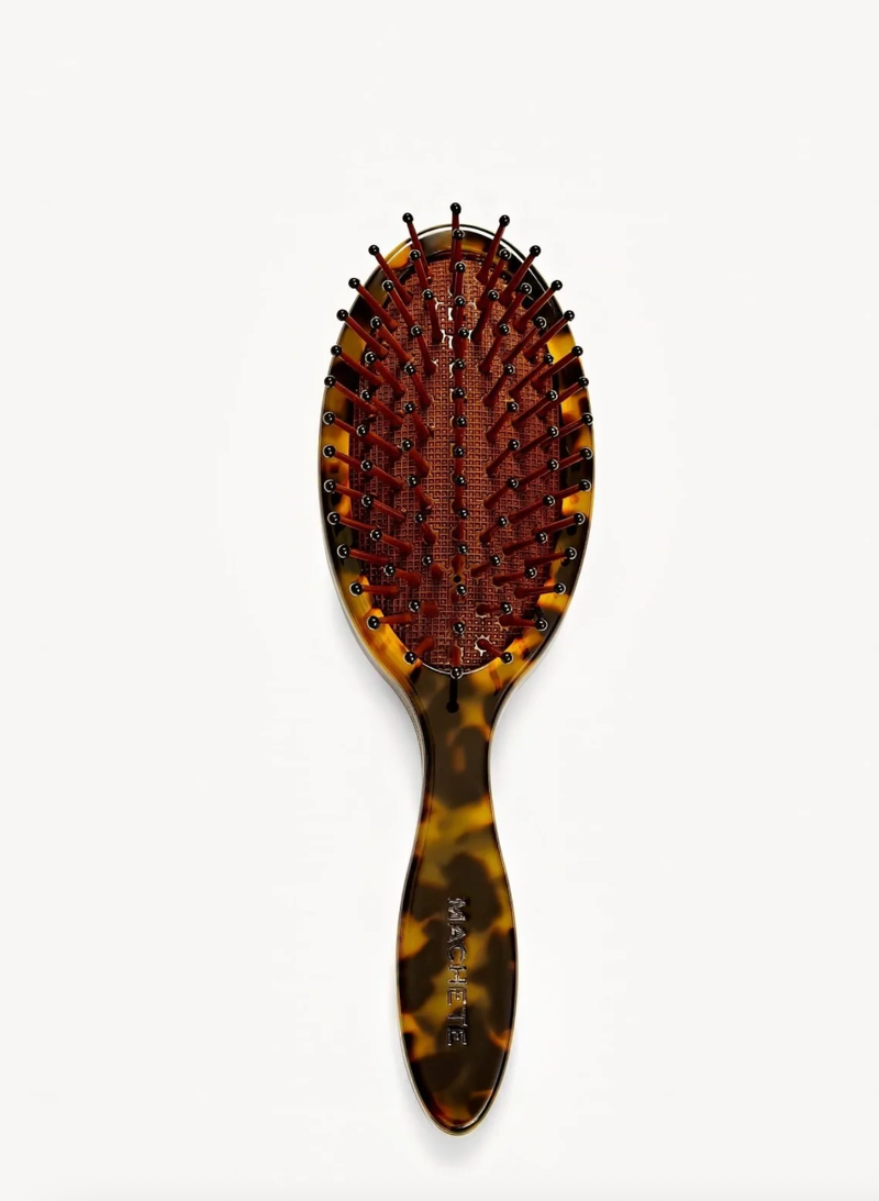 MACHETE Hair Accessory Travel Detangling Hair Brush, Classic Tortoise Soho-Boutique