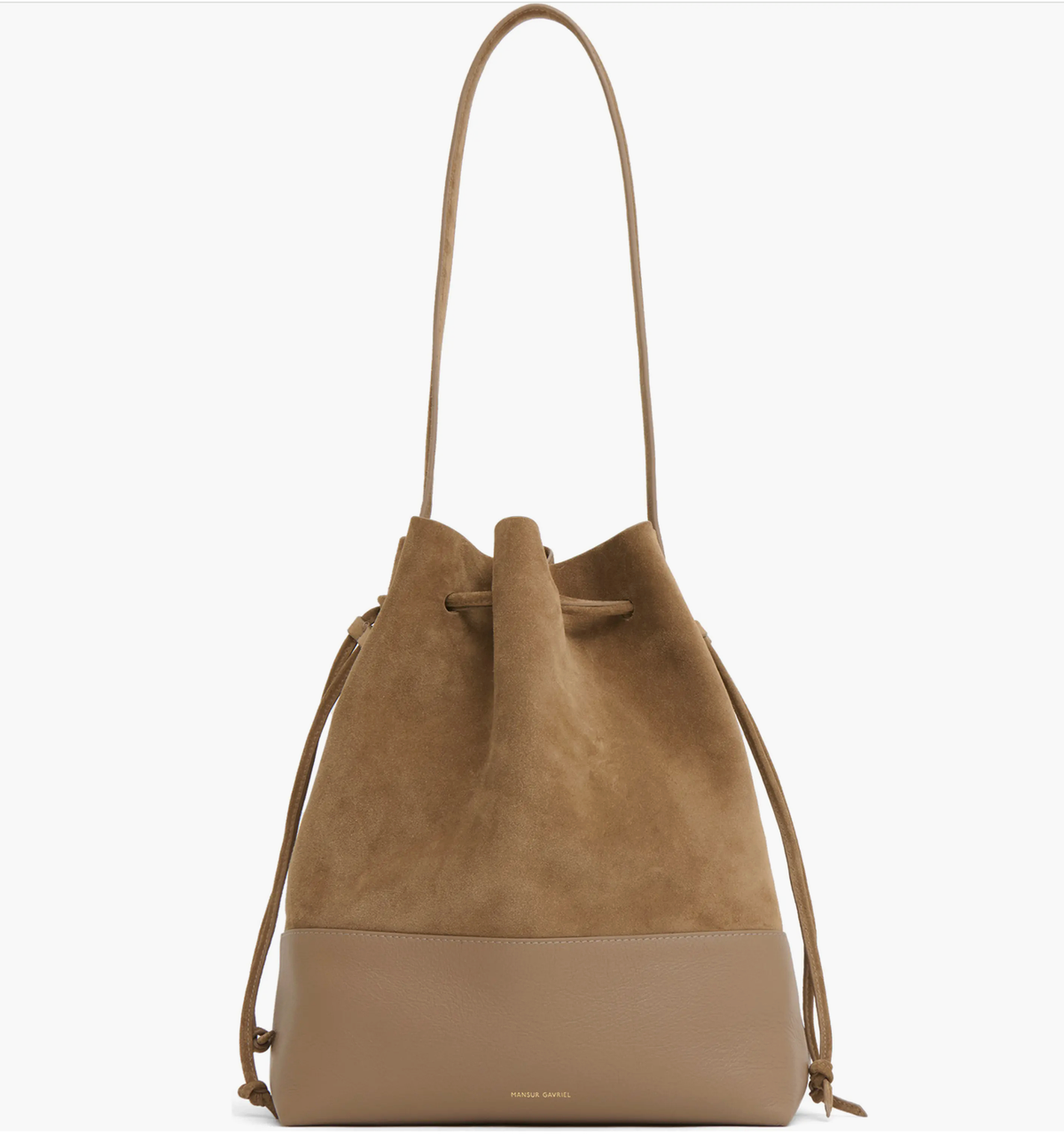 MANSUR GAVRIEL Bag Drawstring Cabas Bag, Anise Soho-Boutique