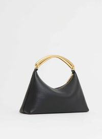 MANSUR GAVRIEL bag Metal Handle Rhea, Black Soho-Boutique