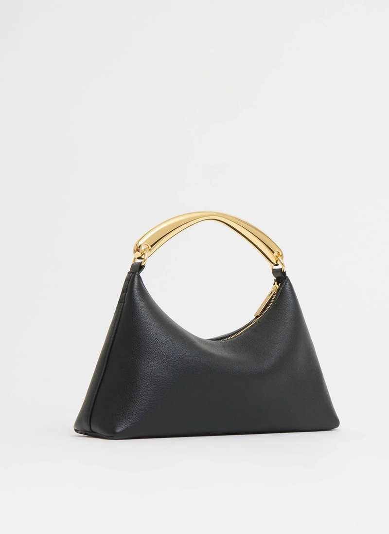 MANSUR GAVRIEL bag Metal Handle Rhea, Black Soho-Boutique