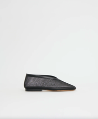MANSUR GAVRIEL Shoe Contorno Square V, Black Soho-Boutique