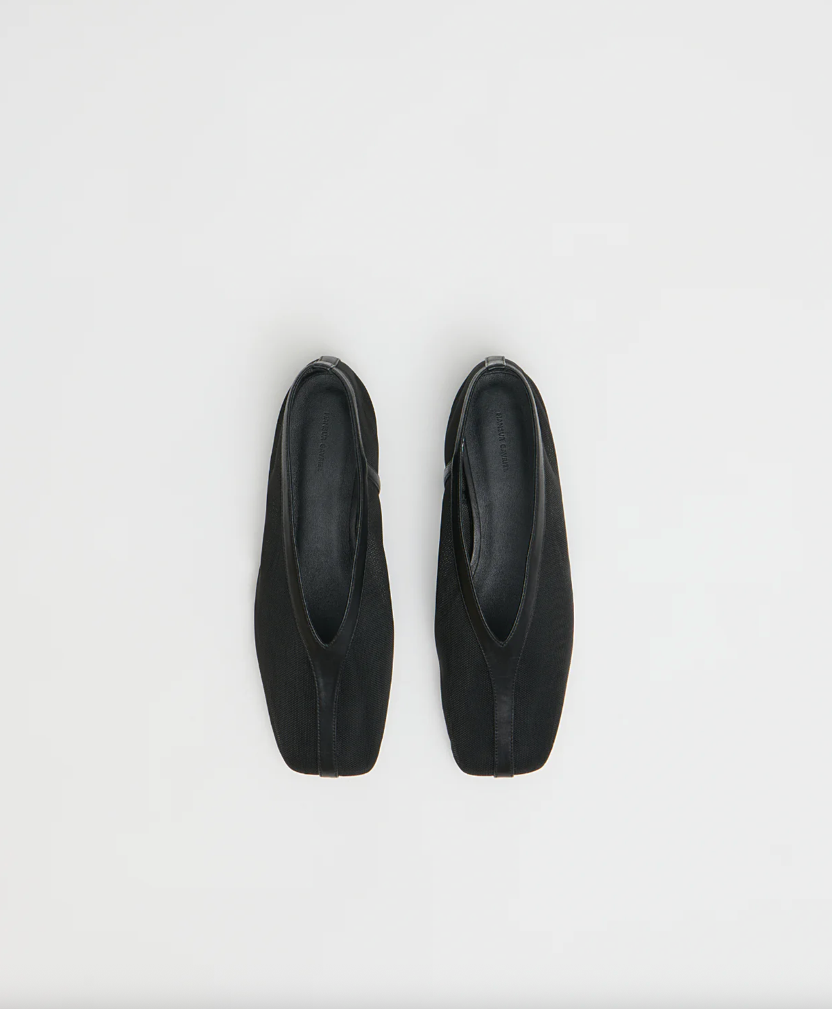 MANSUR GAVRIEL Shoe Contorno Square V, Black Soho-Boutique