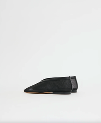 MANSUR GAVRIEL Shoe Contorno Square V, Black Soho-Boutique