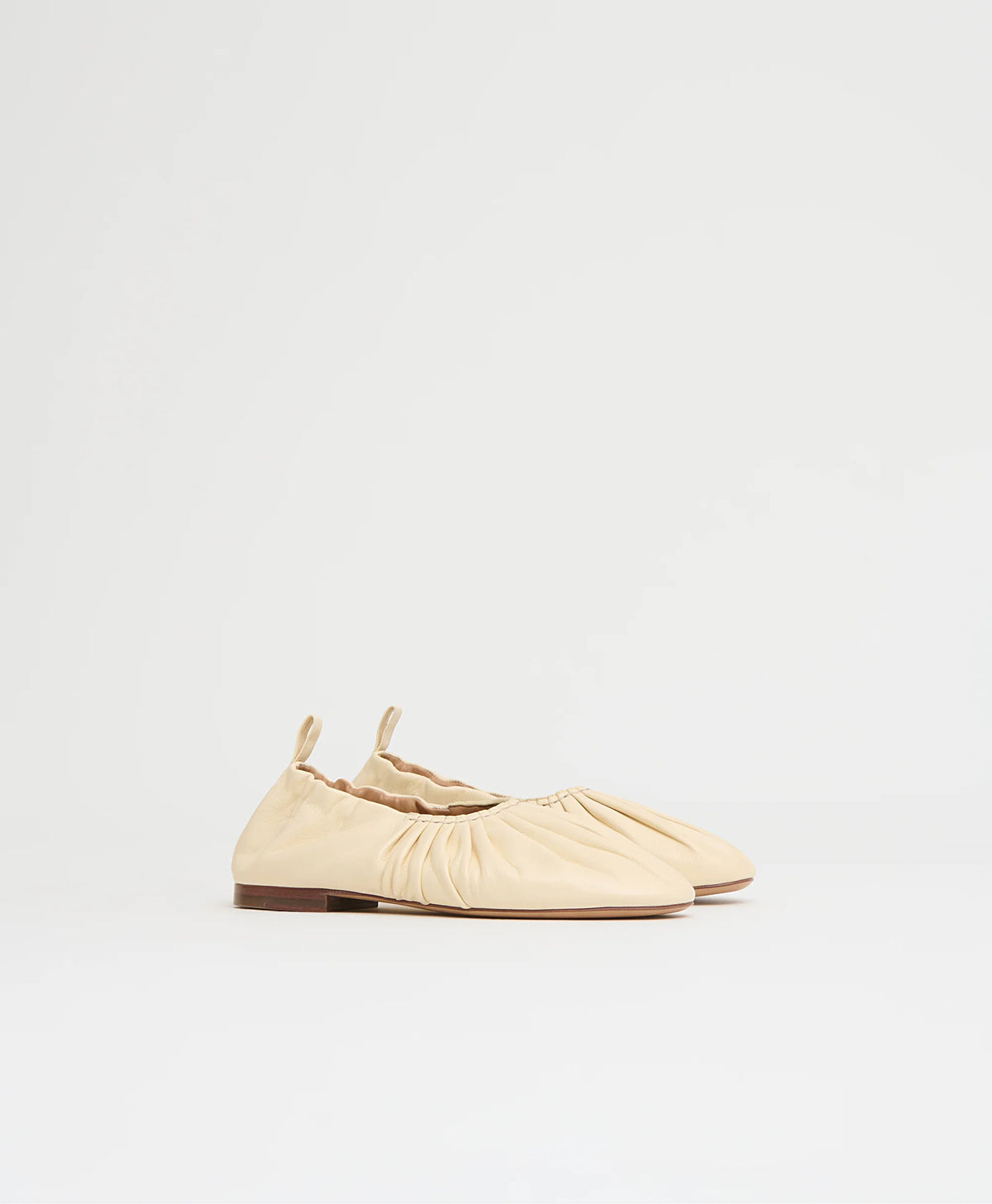 MANSUR GAVRIEL Shoes Ruched Ballerina, Jasmine Soho-Boutique