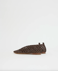 MANSUR GAVRIEL Shoes Woven Ballerina, Anise Soho-Boutique