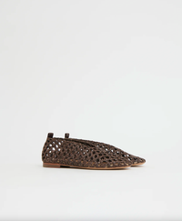 MANSUR GAVRIEL Shoes Woven Ballerina, Anise Soho-Boutique