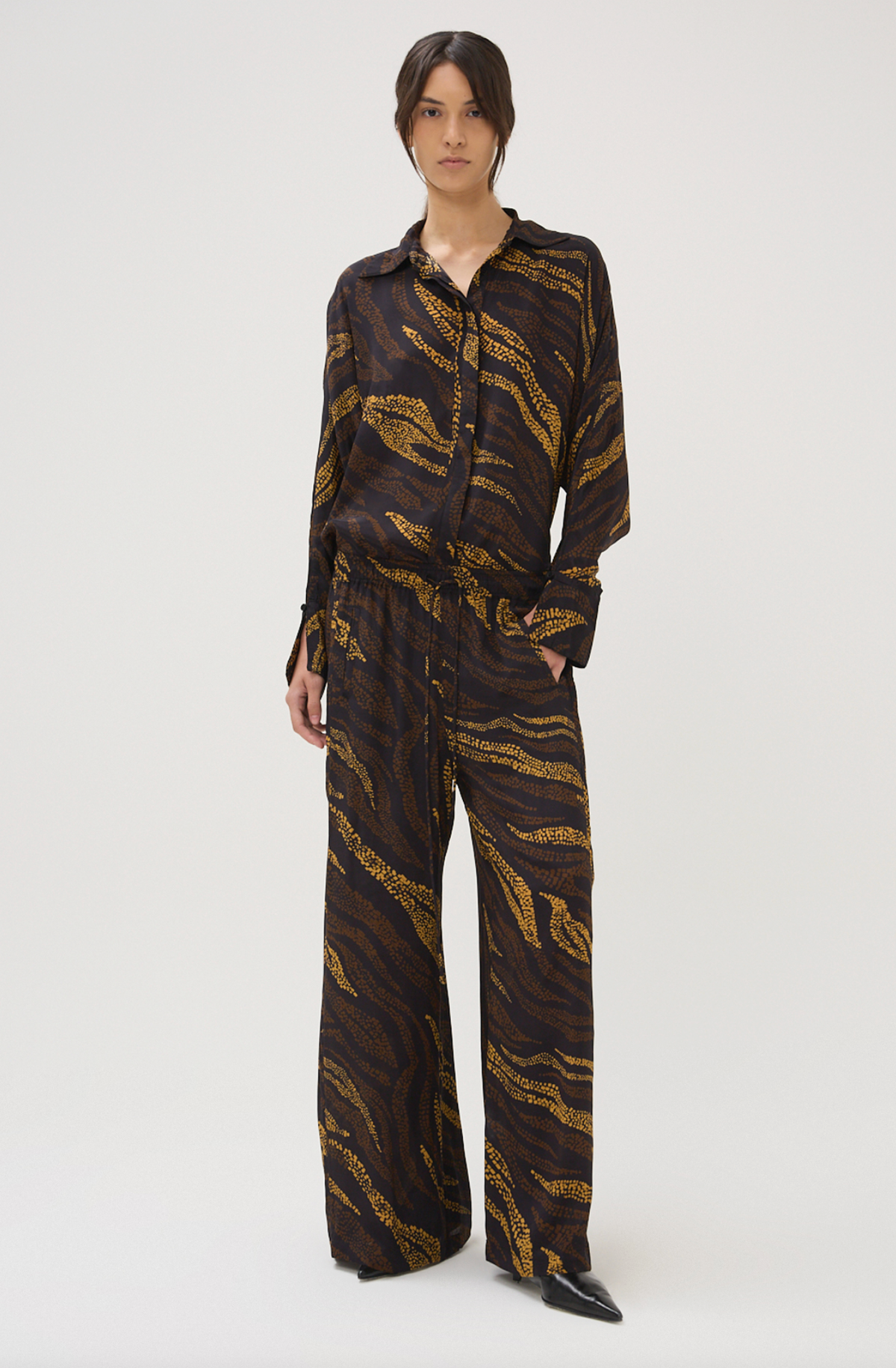 Maria Cher Pants Bowie Clea Pants, Brown Soho-Boutique
