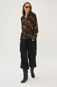 Maria Cher Shirt Bowie Clary Shirt, Brown Soho-Boutique