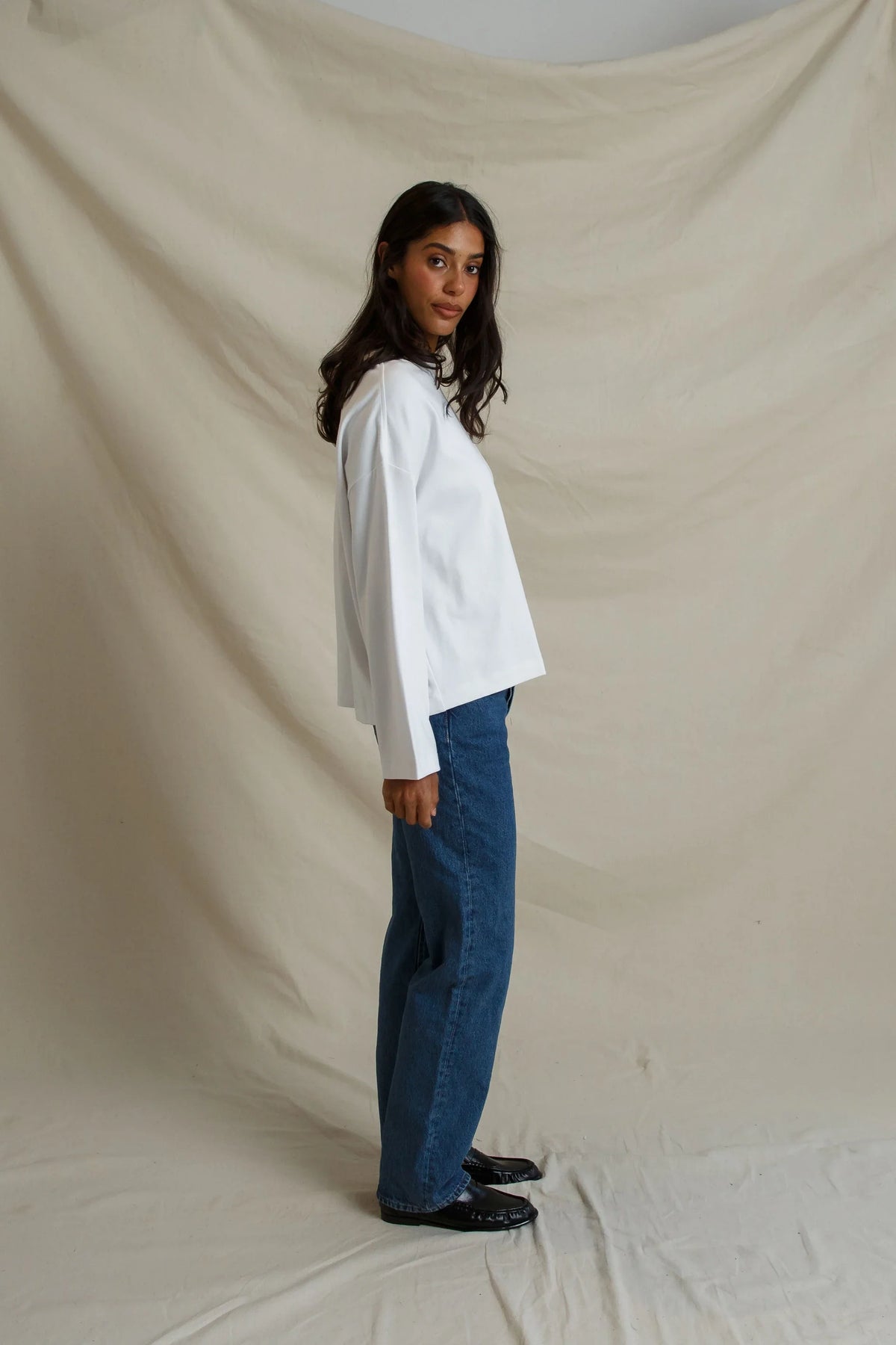 Mariana Long Sleeve, White