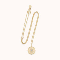 Marlo Laz Fine Jewelry Raised Gold Mini Diamond Halo Porte Bonheur Soho-Boutique