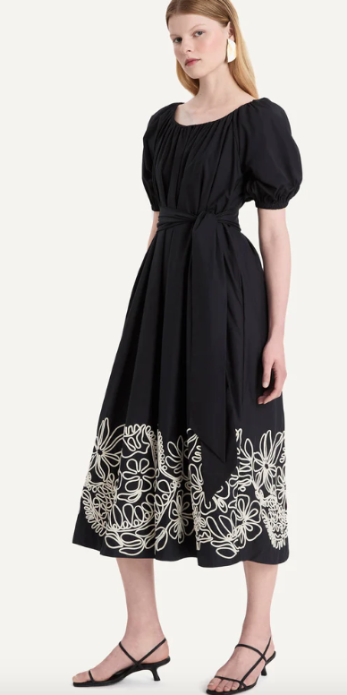 Merlette Dress Bastion Dress, Black Soho-Boutique