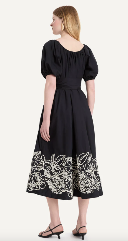 Merlette Dress Bastion Dress, Black Soho-Boutique