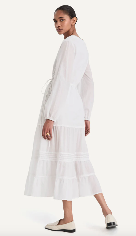 Merlette Dress Eze Dress, White Soho-Boutique