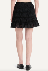 Merlette Skirt Cassis Skirt, Black Soho-Boutique