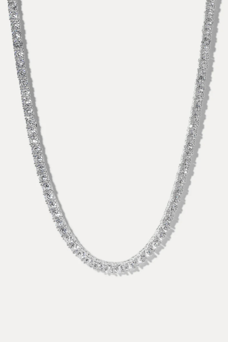 MIRANDA FRYE Necklace Audrey Necklace, Silver Soho-Boutique